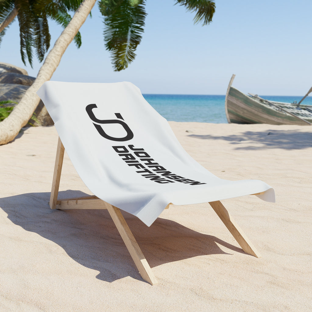 Johansen Drifting Logo Beach Towel — Racing Brand Beach Towel