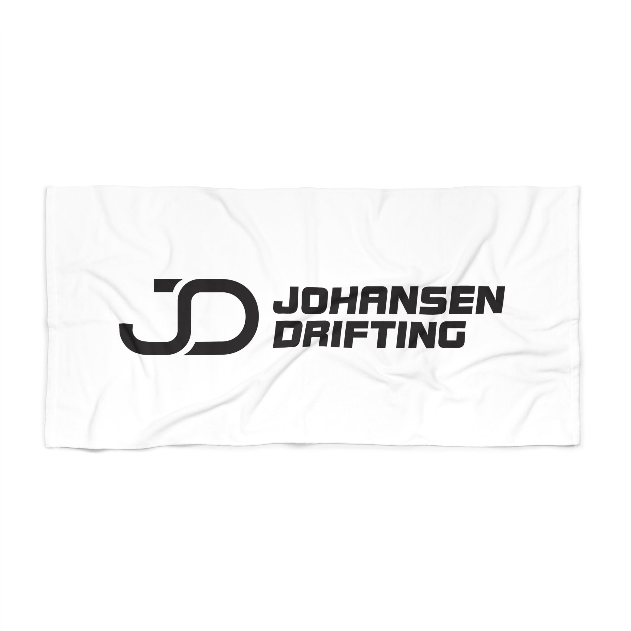 Johansen Drifting Logo Beach Towel — Racing Brand Beach Towel